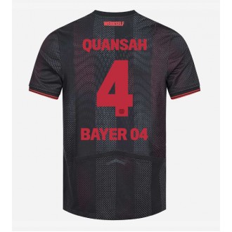 Bayer Leverkusen Jarell Quansah #4 Hemmakläder 2025-26 Kortärmad Bayer Leverkusen Jarell Quansah #4 Hemmakläder 2025-26 Kortärmad